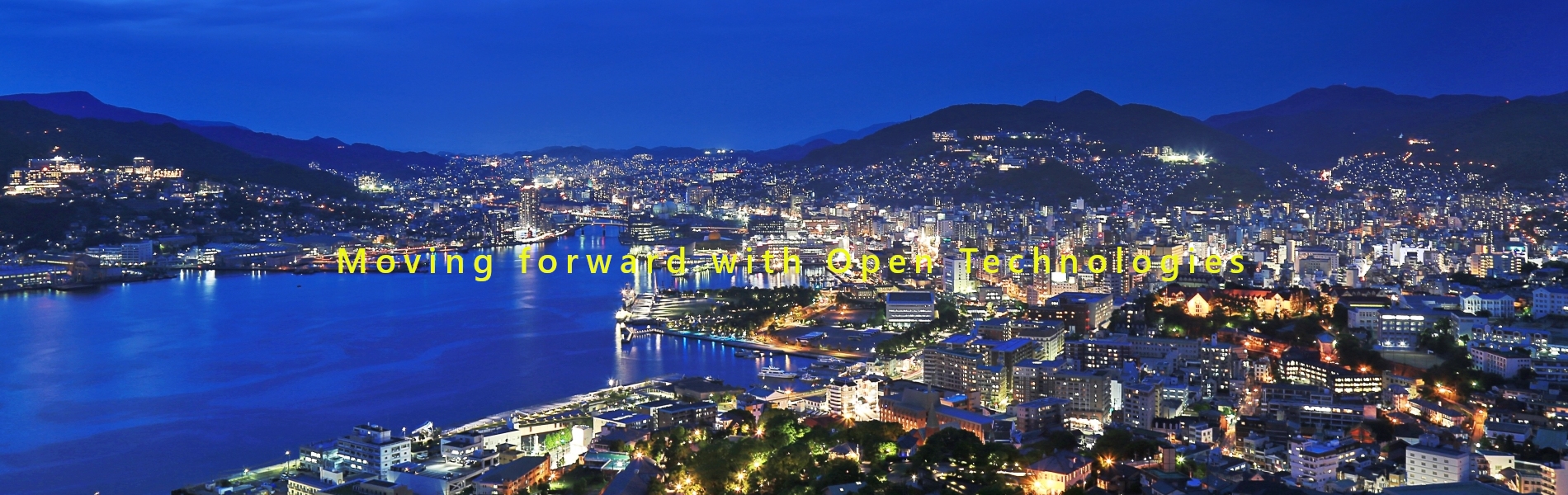 Night view of Nagasaki City